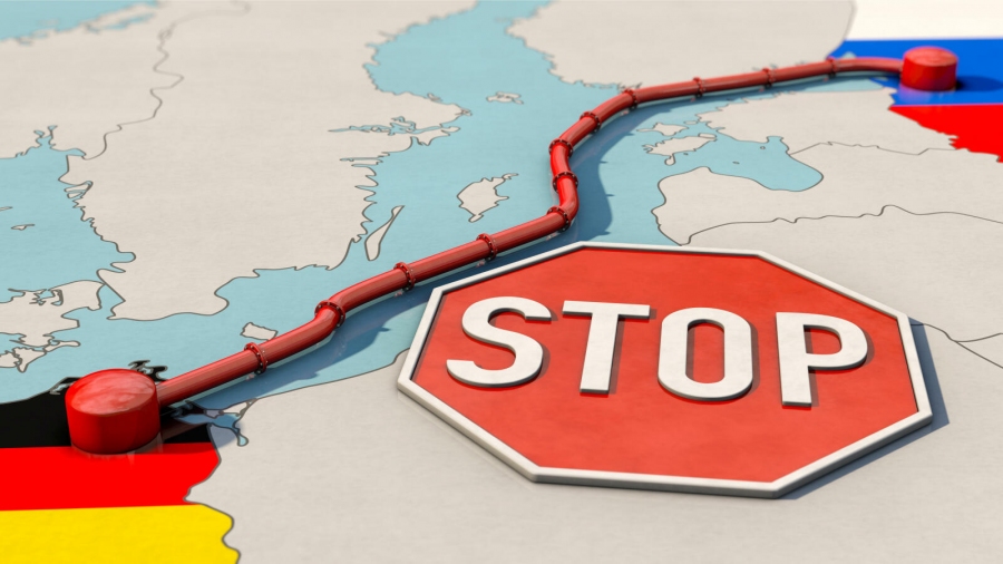 Symbolbild Erdgaspipeline Nord Stream 2 gestoppt