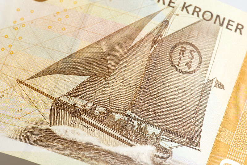 Banknote Norwegische Krone