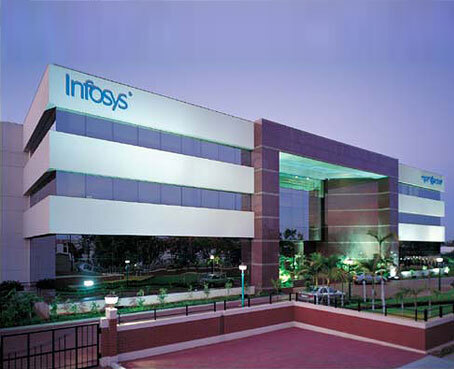 Campus der indischen IT-Firma Infosys in Bangalore, Indien