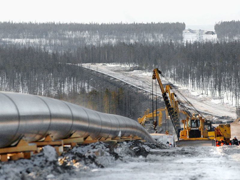 Pipeline in Sibirien
