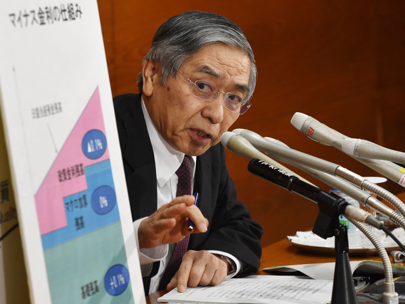 Japans Notenbankgouverneur Haruhiko Kuroda