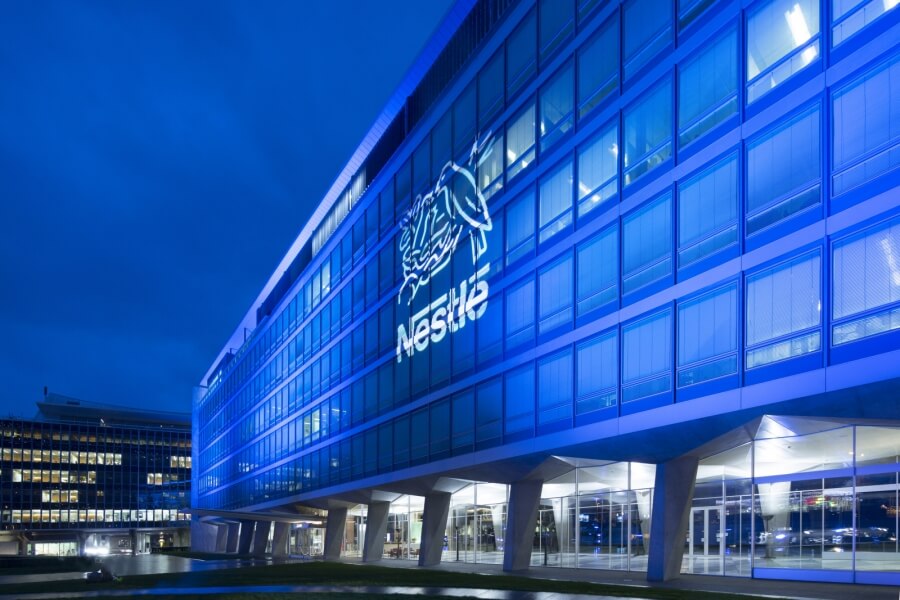Nestlé Headquarters in Vevey, Switzerland