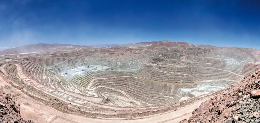 Escondida-Mine in Chile