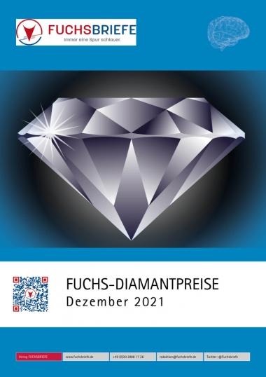 Diamantenpreisliste Dezember 2021 Cover