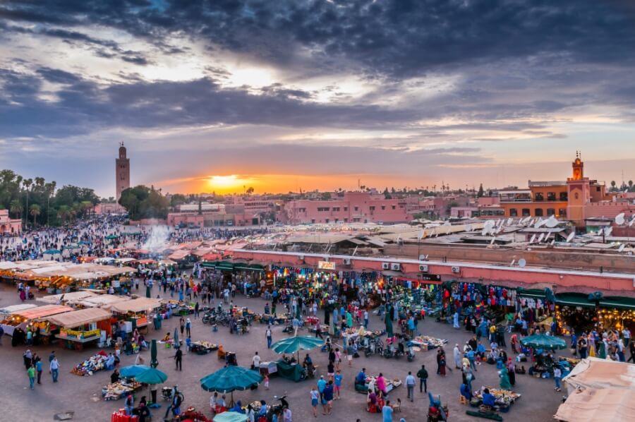 Basar in Marokko