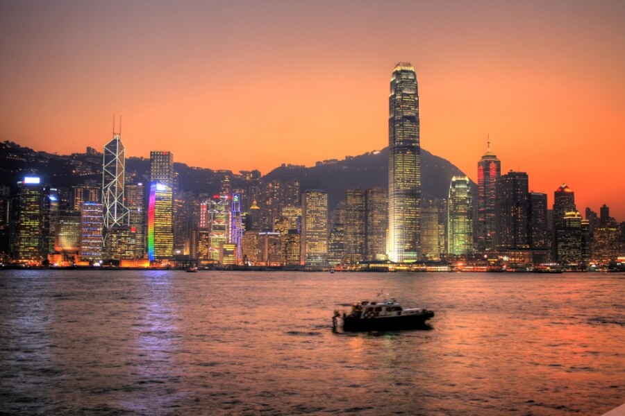 Hafen von Hongkong