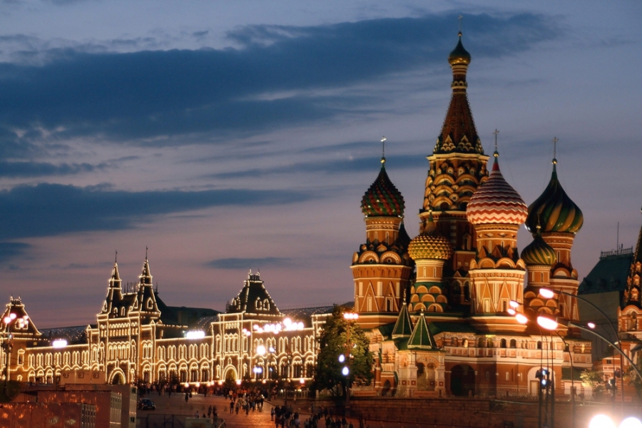 Basilikus-Kathedrale in Moskau