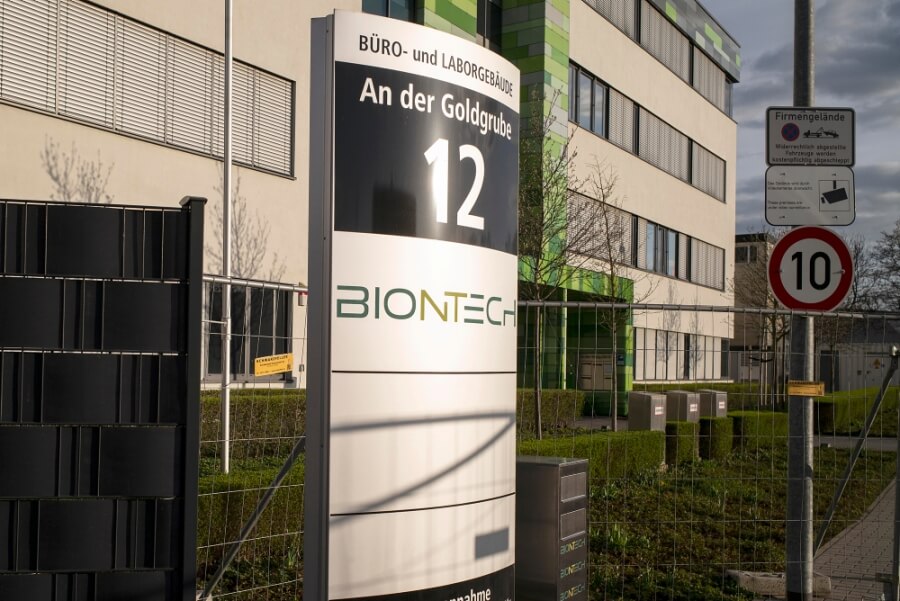 Sitz des Technologie Unternehmens BIONTECH SE in Mainz