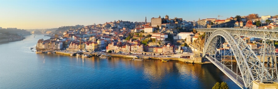 Panorama von Porto, Portugal