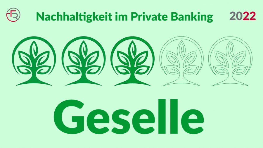 Geselle in Nachhaltigkeit im Private Banking