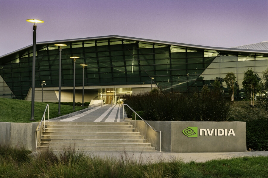 NVIDIA Endeavor Building Logo