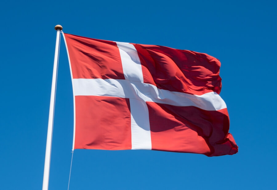 Dänemark Flagge 