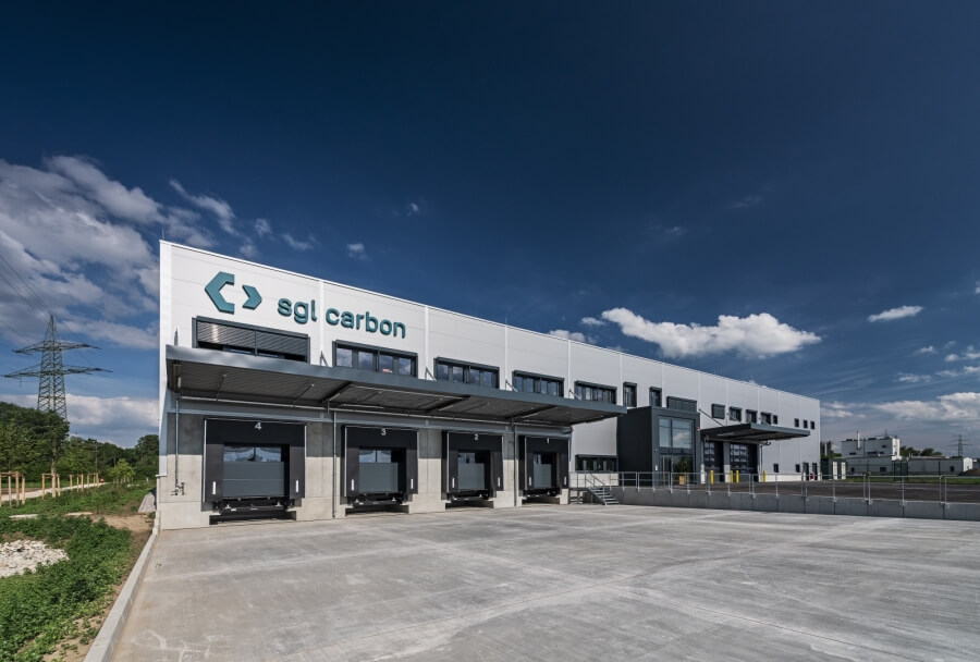 Logistikcenter der SGL Carbon