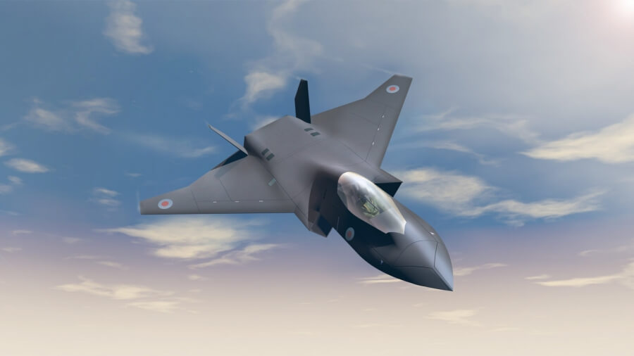 Team Tempest Future Combat Air System concept.