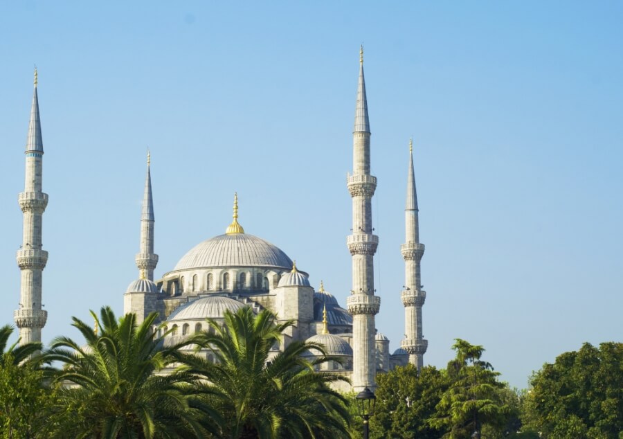 Sultan Ahmed Moschee in Istanbul