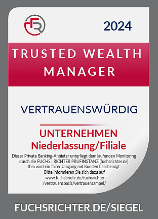 Siegel "Trusted Wealth Manager" Beispiel