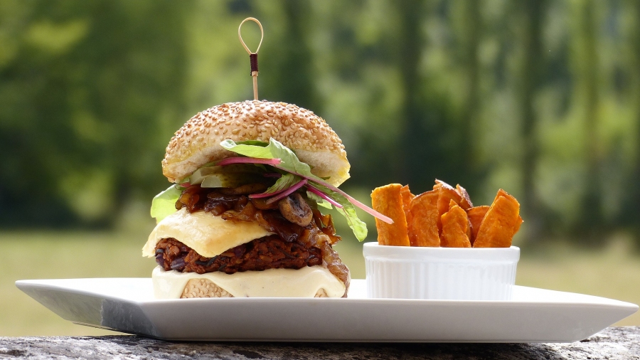 Veggie-Burger sind in der modernen Küche ein wachsender Trend
