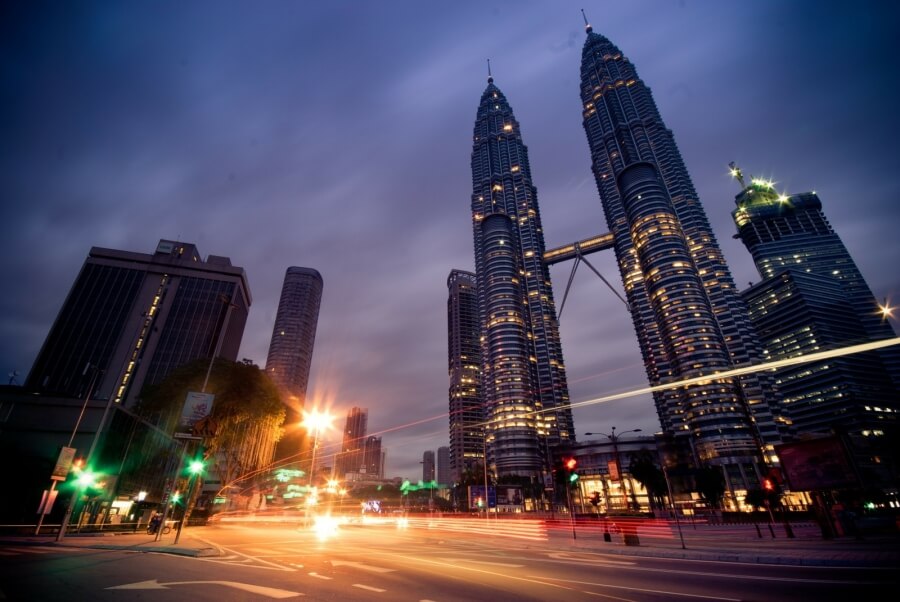 Kuala Lumpur, Hauptstadt von Malaysia, Petronas Towers