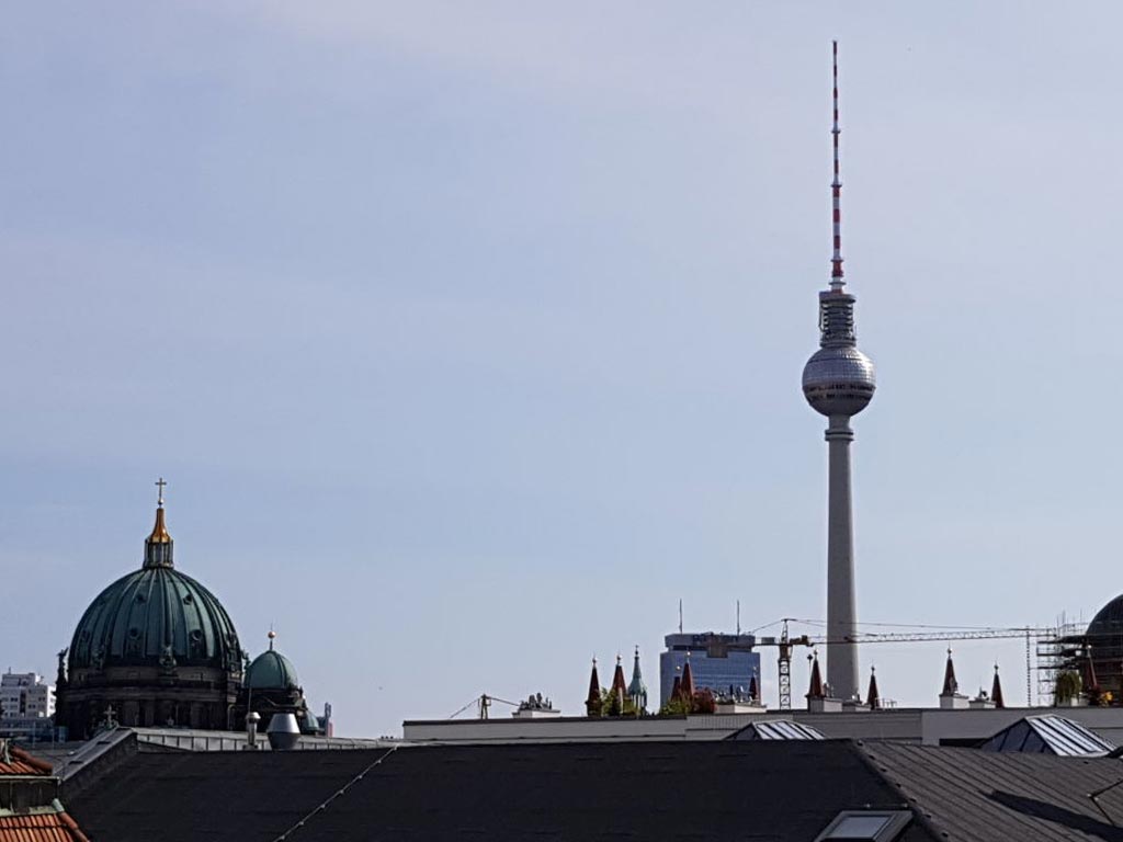 Ausblick auf Berlin